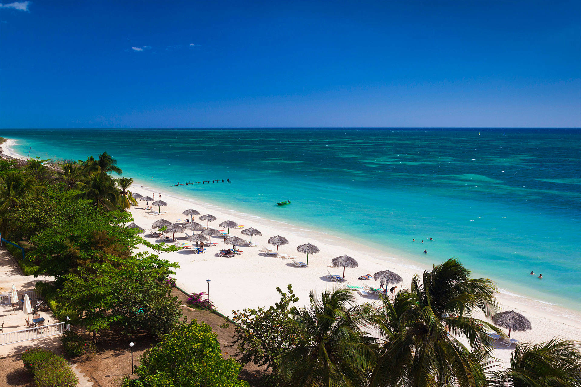 Playa Ancón cerca de Trinidad Cuba, excursión desde el Hostal Dr. Suárez