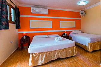 Habitaciones del Hostal Dr. Suárez y Sra Addys en Trinidad Cuba